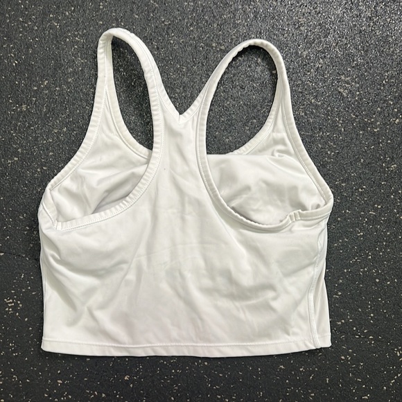 Lemedy Women Racerback Sports Bra Removable Padded Workout Yoga Crop Tank Top - Picture 2 of 2